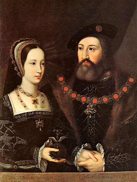 mary tudor married.